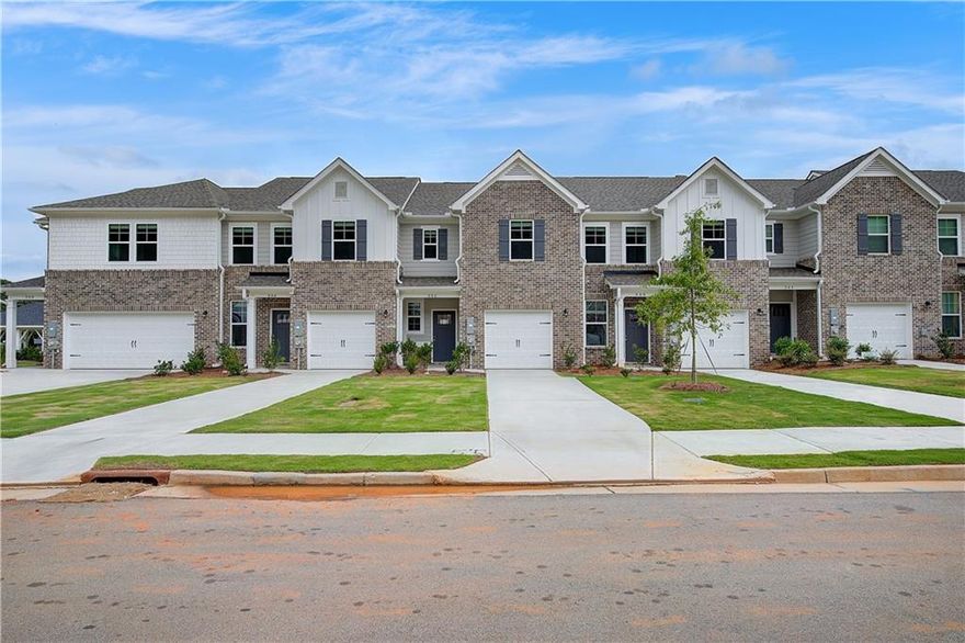 Welcome to Avery Landing by DRB Homes – your new home in the highly sought-after McDonough area!

This beautifully crafted single-family townhome combines style and functionality, with no detail overlooked. The spacious Braden floor plan offers 3 bedrooms, 2.5 bathrooms, and an open-concept main level perfect for modern living and entertaining.

The gourmet kitchen is a true showstopper, featuring a large island with quartz countertops, stylish painted cabinetry, and a generous pantry for storage. Upstairs, the inviting owner’s suite includes a sizable walk-in closet, dual vanities, and a sleek tile shower.

Enjoy the convenience of included stainless steel appliances—side-by-side refrigerator, range, microwave, dishwasher—plus a washer and dryer. Additional highlights include a one-car garage with opener and a private patio—ideal for outdoor relaxation.

Avery Landing offers the perfect blend of comfort, design, and convenience. Schedule your tour today!

Please note: If the buyer is represented by a broker/agent, DRB REQUIRES the buyer’s broker/agent to be present during the initial meeting with DRB’s sales personnel to ensure proper representation.  If buyer’s broker/agent is not present at initial meeting DRB Group Georgia reserves the right to reduce or remove broker/agent compensation.