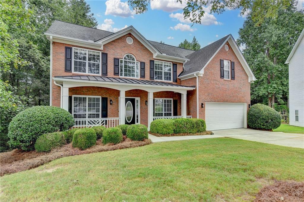 Welcome to this MOVE IN READY home in desirable Parkview Forest neighborhood. This home is on a cul de sac so you get more privacy. NEW PAINT, NEW CARPETS, NEW APPLIANCES AND NEW LIGHT FIXTURES. AC replaced in 2021. Newer roof. One of the biggest lots in the neighborhood. This home offers everything you want in a house. Front porch and open foyer as you enter the house. Separate formal and dining room and a spacious bedroom on main level with an attached bathroom. Granite countertops and stainless steel appliances in the kitchen with white cabinets. Open floor plan concept with kitchen and breakfast area open to the living room. Relax on the newly stained deck after a long day overlooking the backyard. Upstairs there are 4 spacious bedrooms including the master. The master bathroom has dual vanities, separate tub and shower and a huge closet. One of the rooms upstairs can be used as a bedroom or bonus room and is attached to the bathroom. All the rooms have spacious closets. Laundry room is upstairs for your convenience. This home has lots of space for a big family. The home also has an unfinished basement if you need additional storage or you can finish it according to your needs. Community amenities include Swim/tennis and sidewalks. Great neighborhood and schools. Close to multiple parks, library, schools, shopping and restaurants. Just minutes from Stone mountain park, Hwy 78, hwy 29, 285 and 85. Welcome Home!!