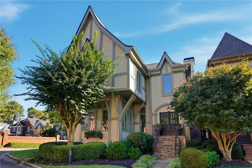 Nestled within the gated and highly sought-after Village at Thornhill, this exquisite end-unit townhome offers the perfect blend of elegance, privacy, and luxury. A one-owner, professionally decorated residence, it has been completely renovated with meticulous attention to detail and high-end designer finishes throughout.

Step inside to a bright, open floor plan designed for both comfort and entertaining. The keeping room overlooks a gourmet kitchen equipped with top-of-the-line appliances, while the elegant dining area and fireside family room open to a screened porch and deck with views of the private courtyard.

Upstairs, the primary suite is a serene retreat featuring double vanities, an oversized shower, and generous closet space. Two additional bedrooms share a stylish Jack-and-Jill bath, and a large laundry room adds everyday convenience.

The finished terrace level provides exceptional flexibility—perfect for guests or an in-law suite—with its open layout and step-free entrance for easy access. Outdoor living enthusiasts will love the screened porch, deck, and private patio, all surrounded by lush, mature landscaping that enhances the home’s sense of seclusion.

Additional highlights include two fireplaces, ample overflow parking nearby, and a wooded backdrop offering year-round privacy. Ideally located near the Atlanta Athletic Club, Country Club of the South, The Forum, and Avalon, this exceptional home delivers both tranquil living and unmatched convenience in one of North Fulton’s most prestigious communities—with picturesque views of the private neighborhood park.

Absolutely gorgeous and truly one of a kind, homes in this gated enclave rarely come to market. Don’t miss your chance to call the Village at Thornhill home!