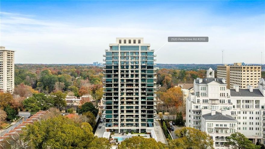 Atlanta, the capital of the southern states, and a city where penthouse properties rarely hit the market!  Welcome to the exquisite penthouse unit at The Graydon, located on the 21st floor at 2520 Peachtree Road Northwest, where modern elegance and tranquility converge in a breathtaking display of luxury living. This unit, comprising the entire 21st floor, offers a calming private oasis that epitomizes resort-style living in the heart of the city.
 
Designed with relaxation, comfort and luxury in mind, this home boasts five expansive bedrooms and five opulently appointed bathrooms.  The access-controlled elevator opens directly into the unit, welcoming you with spectacular views and gorgeous Macchiato Vecchiarelli polished porcelain floors that set the tone for the exquisite design and finishes throughout. The walls are adorned with Venetian plaster, adding a touch of timeless elegance and grandeur to the space. Unique to this penthouse are custom finishes not seen in any other unit in the building, ensuring a truly distinctive and sophisticated living experience.
 
The expansive living areas are a masterpiece of design, featuring rich wide-plank hardwood floors and floor-to-ceiling windows that frame stunning city views while flooding the space with natural light. The gourmet kitchen is a chef’s delight, equipped with top-of-the-line SubZero and Wolf appliances, a scullery as functional as it is beautiful, and wine storage.  An oversized 12-foot kitchen island provides ample space for culinary creations, casual dining and sophisticated conversation while gathering. 
 
The primary bedroom features a large seating area perfect for private relaxation and offers both southern views of the city skyline and western views of the beautiful tree canopy that encompasses residential Buckhead.  The primary bathroom is truly stunning, both with its views, finishes, and layout providing the perfect way to start or end your day.    
 
This exceptional penthouse also has roughly 1,400 square feet of outdoor living space, affording breathtaking 360-degree views of the city, making it an ideal setting for both relaxation and entertaining.  There are also two outdoor fireplaces which make the outdoor space even more pleasant during the cooler months.  You will not find a better environment in this city to watch the flowers bloom, the leaves change, or the snow fall.  Your attention is drawn to the exterior but always returns to the comforts of the interior.  It is the perfect blend and synergy for a life well lived.  
 
Additional amenities at the Graydon include a tranquil and quiet lap pool, a fully equipped gym, valet parking and the attentive service of professional staff, ensuring a lifestyle of ease and luxury. Every detail in this exceptional penthouse has been meticulously crafted to provide the ultimate in sophisticated living, making it a true sanctuary for those who appreciate the finer things in life. Experience the pinnacle of elegance and comfort in this remarkable residence, where every moment is designed for your utmost enjoyment and relaxation.  
 
This unit comes with 4 parking spaces and 2 storage rooms.