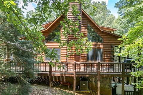 A home in Mineral Bluff