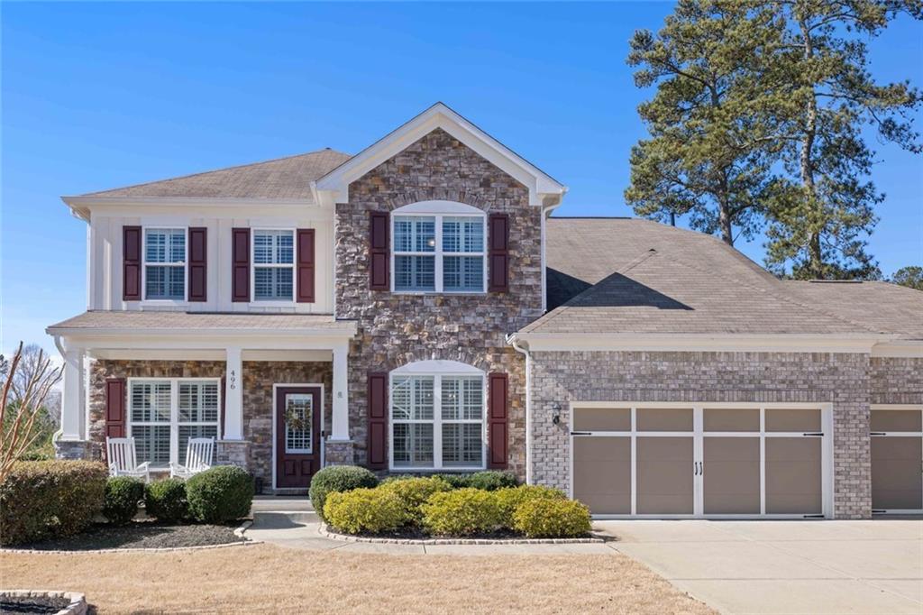 496 Spring View Drive, Woodstock, Georgia image 2
