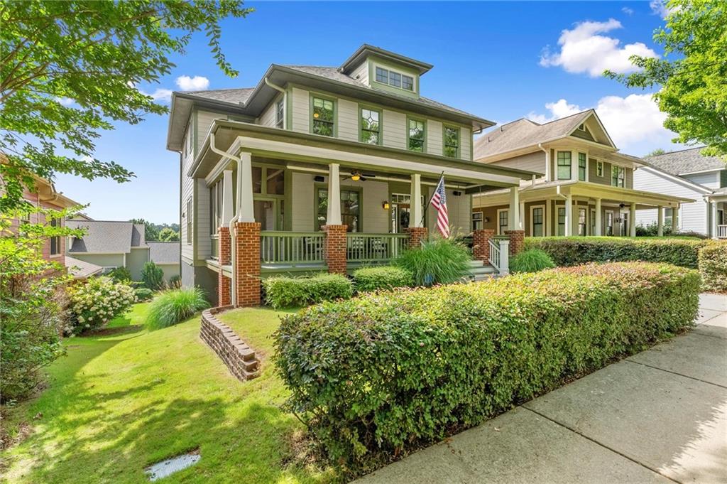 This is it - the one you've been waiting for! Exceptional quality build on a finished basement just steps from the large community park in the sought-after Tributary at New Manchester! From the charming Craftsman exterior with a large front porch and manicured front lawn to the numerous interior upgrades, this home is sure to please even the most selective home shoppers. Inside, you'll find freshly refinished hardwood floors throughout the main and upper floors, a large open floor plan with family room views from the spacious and well-equipped kitchen. The upper floor features a well-appointed primary suite with large bathroom, and massive walk-in closet. Two additional generously sized bedrooms with large closets, a full bath, and laundry complete the upstairs. The walk-out basement features the same quality and finishes as the main floor, with a built-in sound system and full bath - perfect for a fourth bedroom, separate guest suite, home office, or recreation room!
With meticulous maintenance records, you'll feel confident this home has been well cared for, including a newer roof, HVAC, and water heater, and updated landscaping. Tributary is an active community with full-time events director, resort-style amenities, multiple clubs, and access to miles of nature trails! In addition to all amenities, HOA dues also include TV and internet for the home!