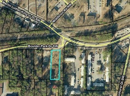 Possible location for commercial property or townhomes.