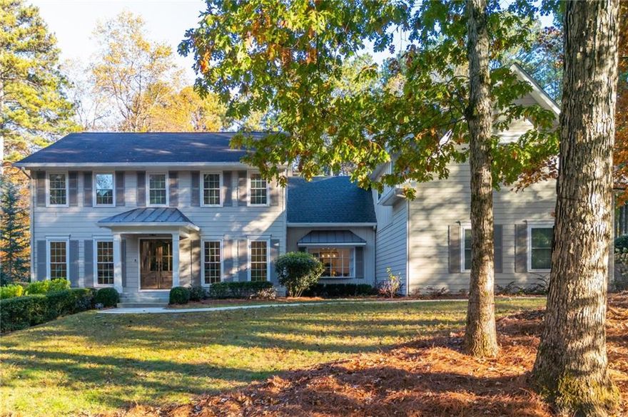 Welcome to 2743 Chimney Springs Drive!  Prepare to fall in love with this very special Fully Renovated Home in Chimney Springs, one of the most sought after Communities in East Cobb.  This Five Bedroom, Four and One Half Bath Traditional Home has everything.  As you enter the home, you will find an Office to the Left and Right perfect for remote working.  Kitchen is located in back of home and features White Shaker Cabinets, Granite Counters, Full Suite of Stainless Appliances with Gas Cooktop and Large Pantry with Pullouts.  Kitchen overlooks Family Room that features wood beams and wood-burning fireplace and connects spacious Dining Room Area.  Large Screened Porch off the Family Room that overlooks pool and backyard.  Entertain or Relax in the "Mega Den" featured on the DIY Network, that includes Theater Area, Tree House, Bar with Kegerator, Pool Table, Card/Game Table and Gaming Room.  Mud Room and Space for Butler's Pantry are in Hall off the Main Garage Entrance.  On the Upper Level you will find the Primary Suite that is nothing short of stunning with Vaulted Ceilings, Hardwoods, Kitchenette Area with Microwave, Space for Under-Counter Refrigerator and perfect place for your Coffee Maker and Two Large Closets for Storage.  Primary Ensuite Bath includes massive Double Shower, Soaking Tub, Heated Floors and Custom Vanity that includes Make-Up Desk, Hair Dryer Storage and much more.  His and Her Closets with additional 3rd Closet for Seasonal Clothes or Storage.  Three Secondary Bedrooms, Two Secondary Bathrooms, Laundry Room, Exercise Room/Flex Room are located on Upper Floor.  Full Basement with additional Bedroom and Bath, Theater Room, Exercise Room and Storage.  Walkout the Basement to your Summer Kitchen with Grille, Refrigerator, TV and large Counter with Seating overlooking Swimming Pool.  Large flat green space in backyard perfect for all sports or your fur baby to run wild as well as a Basketball Goal.  3 Car Garage on Main Level including additional 4th Garage for Golf Cart.  In back of home, enjoy RV Garage, Workshop and a Boat/Additional Car Garage.  Whole House Water Filtration System.  Spray Foam Insulation in all Attics for Energy Efficiency.  Communities Amenities include Clubhouse, Pool, Tennis Courts, Basketball Court, Playground, Lake and Walking Trails.  Very Active Home Owner's Association, especially during holidays.  Minutes from Historic Roswell, Avenues of East Cobb, restaurants, shopping and schools.