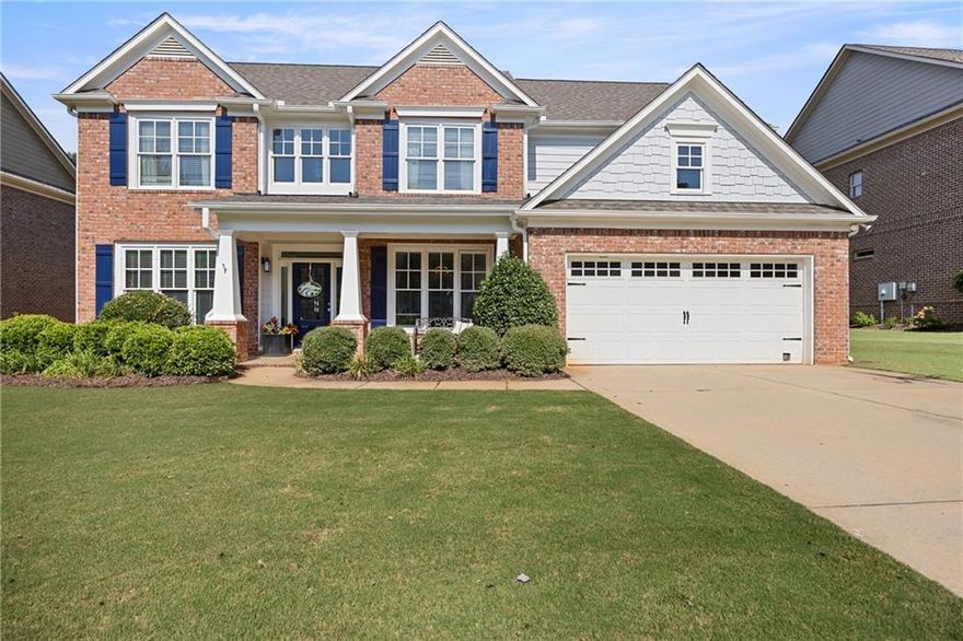 BUFORD CITY SCHOOLS- #1 SCHOOL DISTRIC IN THE NATION - HALL COUNTY TAXES. SELLER WILLING TO PROVIDE 2-1 RATE BUYDOWN & BUYER INCENTIVES - with approved
offer & preferred lender. Welcome to one of the largest homes on a slab in this charming Buford neighborhood—nearly 3,400 square feet of
living space in the highly sought-after Buford City School District. This spacious home offers 5 beds, 3 full baths, a formal dining room, a
dedicated home office, and a media room, providing flexibility for every stage of life. The home has been thoughtfully maintained and
updated: upstairs HVAC replaced just 1 year ago, roof only 4.5 years old, water heater 3 years old, brand-new dishwasher, double ovens,
and a freshly installed fence this summer. The massive, level backyard is truly a standout—perfect for a pool, half-court basketball setup,
or the outdoor retreat you’ve been dreaming of. With generous room sizes, modern updates, and unbeatable outdoor potential, this home
delivers both value and lifestyle.