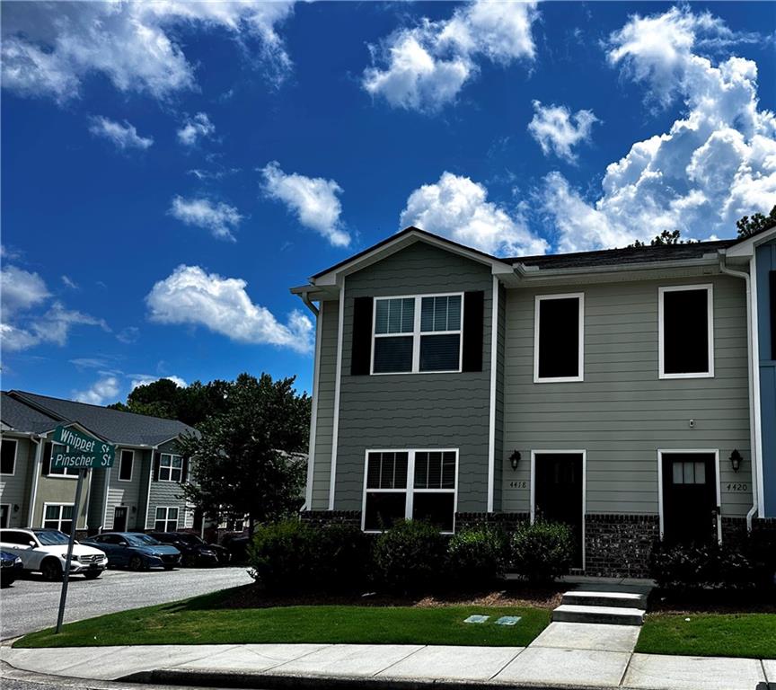 This spacious 4 bedroom, 2.5 bathroom end unit townhome features a light open floor plan which includes a living area, dining area, powder room, laundry room and kitchen which is equipped with an electric range, dishwasher, refrigerator and pantry. On the upper level you will find the primary suite, 3 guest bedrooms and a full guest bathroom. A rear patio completes this lovely home. Don't miss out, call today to schedule a viewing. Excalibur Homes does not advertise on Facebook or Craigslist. Be advised that the sq ft and other features provided may be approximate. Prices and/or availability dates may change without notice. Lease terms 12 months or longer. Application fee is a non-refundable $75 per adult over 18 years of age. One-time $200 Administrative fee due at move-in. Most homes are pet-friendly. Breed restrictions may apply. Rental insurance required.