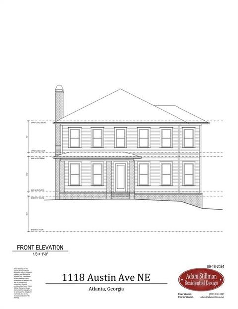 Vacant Land For Sale - 1118 Austin Avenue<br/> Atlanta, GA 30307