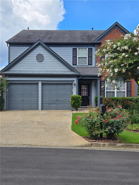 Are you seeking exceptional value in an unparalleled location? Your search ends here! Welcome to this delightful 3-bedroom, 2.5-bathroom residence nestled within the coveted Kingsgate Community. Opportunities like this are rare at this price point! It’s tough to find a home with similar features and benefits in such a prime location. Nestled in the heart of Woodstock, this home is a short drive away from Downtown Woodstock, and is adjacent to Downtown Roswell, Downtown Alpharetta, and Milton—each known for their excellent dining, lively festivals, shopping, and breweries. Plus, with easy access to I-75 and I-575, commuting is a breeze. The exterior has been recently painted. Inside, the kitchen has a huge that open to a spacious two-story great room with a fireplace, creating a bright and airy atmosphere. The main level also includes a separate dining room, a flex space, and a half bath—all featuring LVP ant porcelain flooring in the kitchen. Upstairs, you'll find three generously sized bedrooms and two full bathrooms. The master suite features vaulted ceilings, a large ensuite bathroom, and a walk-in closet. Two additional guest bedrooms provide plenty of space, and the hall bath offers double sinks for added convenience. A wonderful laundry room is thoughtfully located just outside the master bedroom. Step outside to a fully fenced in yard. The backyard is sodded, level, and has an extended patio, providing plenty of space for entertaining. Kingsgate is a fantastic community featuring two pools, multiple tennis courts, a playground, and a basketball court. This is an incredible opportunity to own a home in a prime location with fantastic amenities. Come see it for yourself—you’ll be glad you did!
