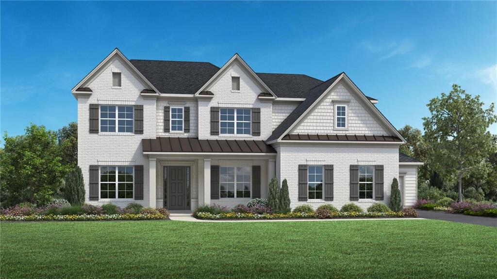 Quick Move-In Home – READY OCTOBER 2025!
Discover the Payton Traditional by Toll Brothers – a stunning, thoughtfully designed home that blends elegance with an open-concept layout and ABUNDANT NATURAL LIGHT, with soaring two-story great room.
The beautifully crafted exterior showcases full front porch with wood columns and three-sides brick on a private homesite with picturesque views. Inside, the GOURMET KITCHEN is a dream for entertainers and cooking enthusiasts alike, featuring an expansive island, plentiful cabinetry, and striking Silestone quartz countertops.
The Payton floor plan offers EXCEPTIONAL flow, highlighted by hardwood floors on the main level with a multi-stacked western sliding door that opens to a covered outdoor living deck off the great room – perfect for seamless indoor-outdoor living. Our sought after mult-gen suite on the main offers privacy and versatility for differing stages of life. As a guest suite or in-law suite, this features a bedroom, separate living room, and walk in shower with seat.
Upstairs, the primary suite features a LUXURIOUS bath, with separate vanities, an exceptional shower with seat, and an incredible primary closet including private access to the laundry room. Two secondary bedrooms includes a walk-in shower.
Additional highlights include a three-car garage (two side-entry and one carriage), 4-zone irrigation system, and access to fantastic community amenities – pool, playground, fire pit, and outdoor recreation areas just steps away.
Ideally located near GA 400 (Exit 12), you're just minutes from top dining, shopping, and entertainment at Vickery Village, Halcyon, Avalon, The Collection, and Fowler Park.
Experience luxury living at its finest with Toll Brothers at Northfield Trail! Special incentive offers!