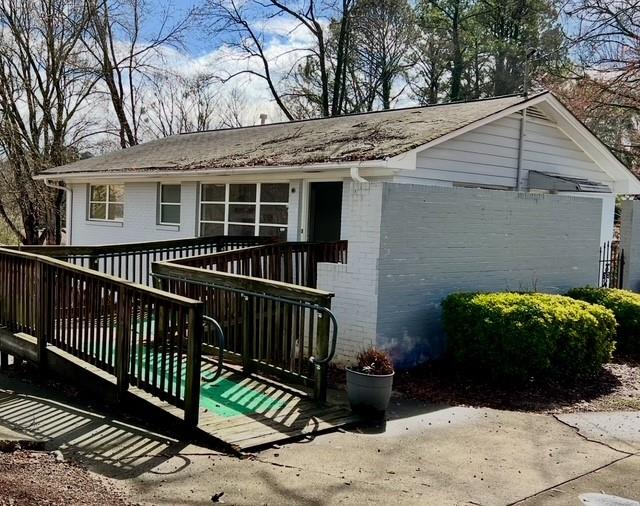 Fantastic Opportunity to own a highly versatile commercial property in a sought after Marietta location! Zoned CRC (Community Retail Commercial), this property offers endless potential for a variety of business uses, including office, retail, daycare, medical and more!! Ideally situated just minutes from I-75, Cobb Parkway, Downtown Marietta, Kennesaw State University and Barrett Parkway, this location provides excellent accessibility and visibility.
Previously used as a daycare, the interior features a functional layout with a kitchen area, 2 bathrooms and multiple flexible use spaces. The property's layout adn zoning make it a great fit for both owner occupants and investors seeking a location ready space for growth potential.