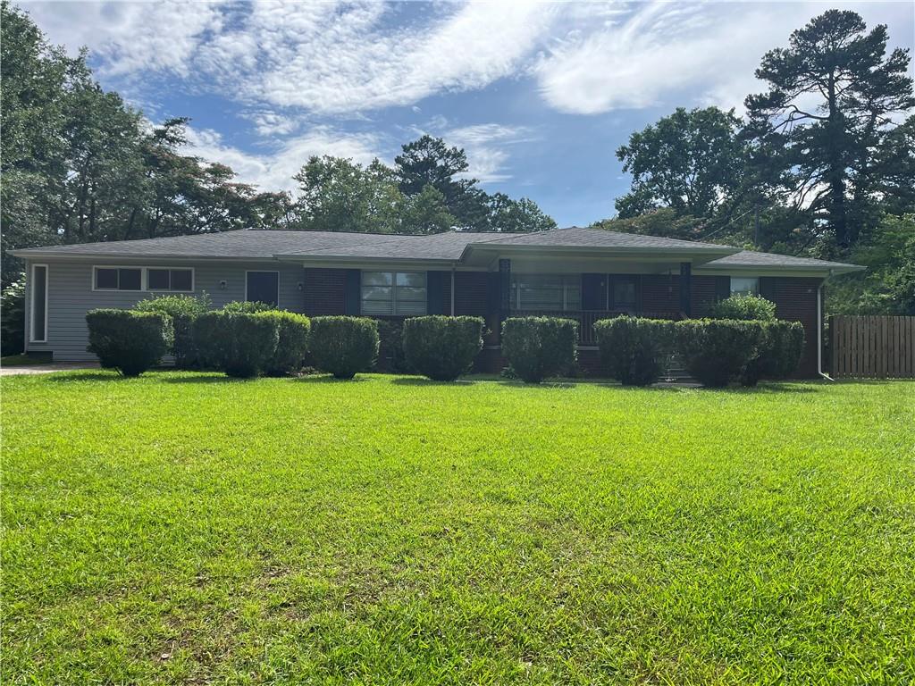This traditional ranch style home has been updated! When you walk in you just feel at home. Open floor plan with 3 bedrooms and 2.5 baths on the main level and open living area. Sitting on 1.79 acres in a very private setting with mature fruit trees. Come and make this cozy home your new home! Conveniently located to shopping and schools.