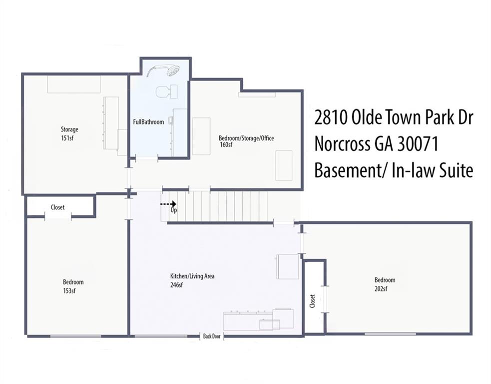 2810 Olde Town Park Drive, Norcross, Georgia image 47