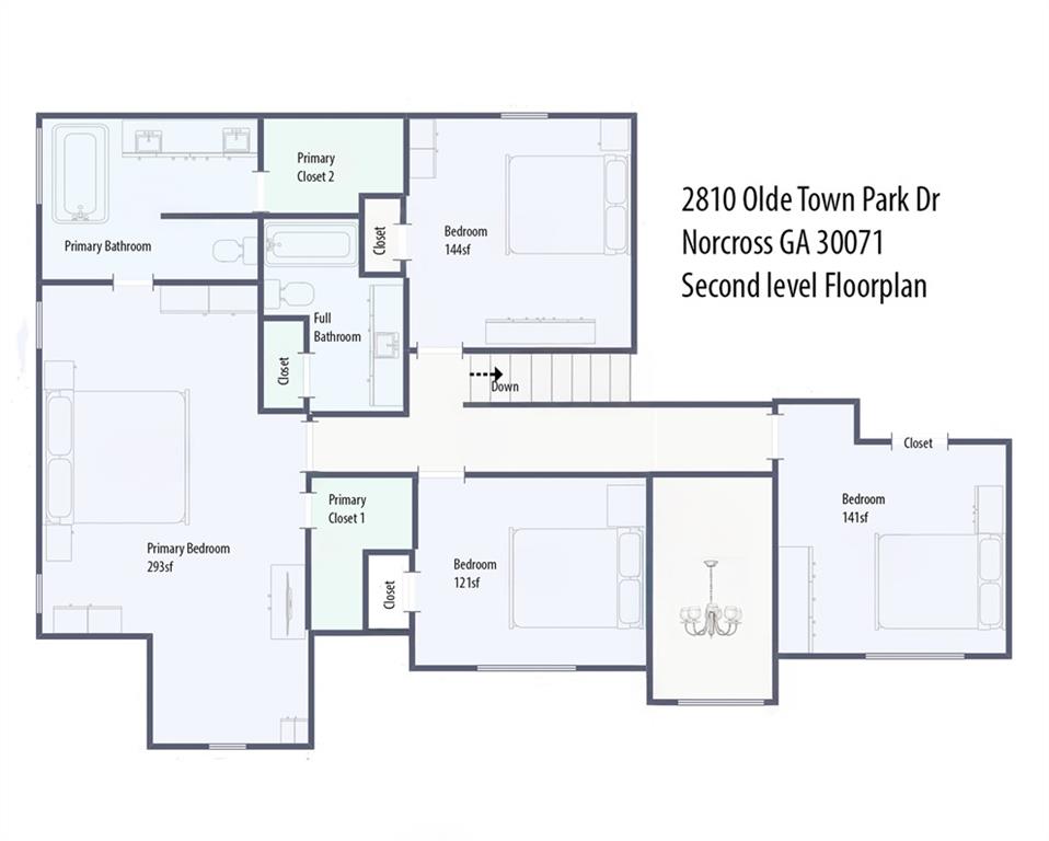 2810 Olde Town Park Drive, Norcross, Georgia image 46