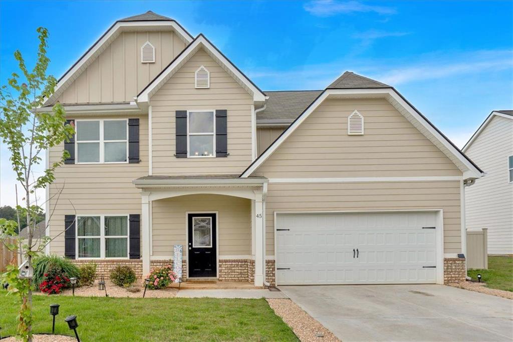 This spacious and well-maintained 5-bedroom, 3-bathroom home offers modern comfort and thoughtful design in a peaceful, family-friendly neighborhood. Step into a light-filled two-story foyer and enjoy an open-concept main level with a guest bedroom and full bath—perfect for visitors or multi-gen living.
The kitchen features stainless steel appliances, ample cabinetry, walk-in pantry, and flows seamlessly into the dining and living areas. Upstairs, enjoy a generous primary suite with walk-in closet and spa-style en suite bath, plus three additional bedrooms and convenient laundry.
Outside, the fully fenced backyard, fresh landscaping, and covered front porch provide both curb appeal and outdoor enjoyment. With a 2-car garage, solar accent lighting, and proximity to schools, shopping, and dining—this home is move-in ready.
?? Schedule your showing today!