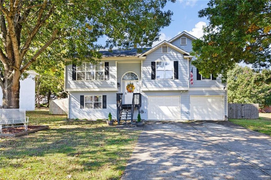 Welcome to your next home! NO HOA! Nestled in the heart of booming Rockmart, this charming home offers comfort, functionality, and a great location. Two story foyer leads to the main open concept living area. Vaulted ceilings and a cozy fireplace in the family room create a warm, inviting living space, while the eat-in kitchen provides plenty of room for casual dining and a view of the back deck. The spacious primary bedroom features its own vaulted ceiling and a walk-in closet, adding both style and storage. Downstairs, you'll find a private bedroom and bath with a comfortable sitting area, ideal for guests, in-laws, or a private retreat. Large 2-car garage with an extra storage room for all your tools and gear. Enjoy a privacy fenced backyard with a newer above ground pool perfect for entertaining friends and family! Also, you have a storage shed for lawn equipment. Close to shopping, dining, and Polk County’s best schools. Situated just off Hwy 278, you're only 20 minutes from Dallas and 30 minutes from Hiram, making this home a perfect blend of convenience and comfort.