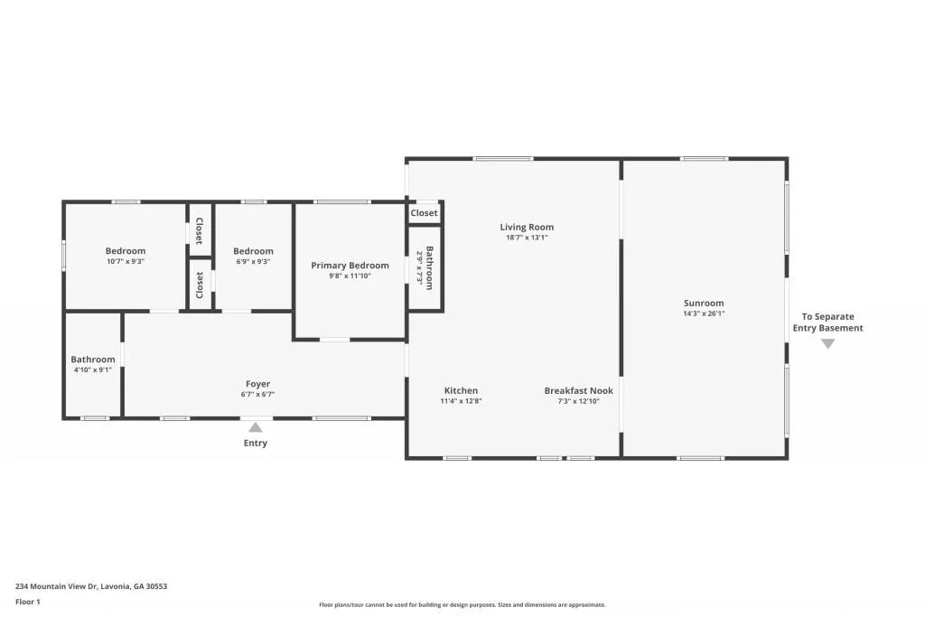 Lavonia, Georgia 30553, United States, 3 Bedrooms Bedrooms, ,2 BathroomsBathrooms,Residential,Pending,204257