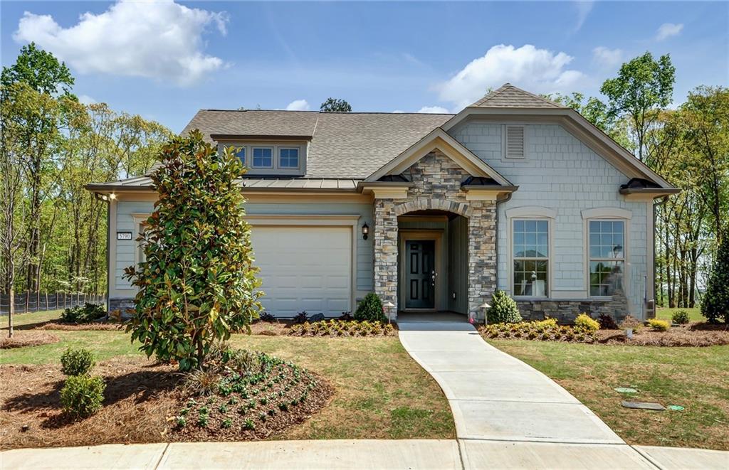 Model home Abbeyville, a stunning single-story home designed for both comfort and style. The heart of the home is a beautifully integrated kitchen, with stained cabinets, and gleaming granite countertops, and a spacious dining area, perfect for entertaining or casual family meals. Flow seamlessly into the inviting gathering room, where rich dark hardwoods run throughout, creating warmth and elegance in every corner.
With its thoughtful layout and timeless finishes, this home is the perfect blend of functionality and charm. Don’t miss your chance to make this model home yours!