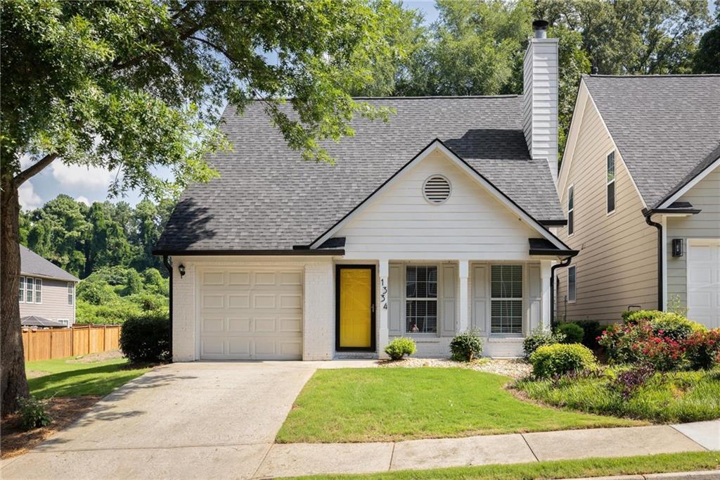 Rare Find in East Atlanta: Detached Condo Living Under $325K! Why settle for shared walls when you can have the privacy of a detached home that still delivers the benefits of an HOA? This rare gem in the Gates at Bouldercrest community offers low-maintenance living - think landscaping, common area upkeep, and access to a dog park and gazebo with grilling stations - all while enjoying a space that lives like a single-family home. With three bedrooms, two full, and one half bathrooms, and a bonus loft, this well-maintained home delivers comfort and character. The freshly painted interior shines under vaulted ceilings and natural light, highlighting a fireside family room that’s ideal for cozy nights. The primary suite and laundry are conveniently located on the main level, making everyday living a breeze. The kitchen and breakfast area are perfect for morning coffee or casual meals, and the fenced backyard provides space for pets, play, or summer cookouts. Upstairs, you’ll find two bedrooms, a full bath, and an open loft space that overlooks the family room, ideal for a home office, reading nook, or hobby area. A single-car garage, five-year-young architectural shingle roof, and a location moments from parks, trails, I-20, and I-285 round out this exceptional offering. A rare combination of privacy, convenience, and affordability in East Atlanta, and it won’t last long!