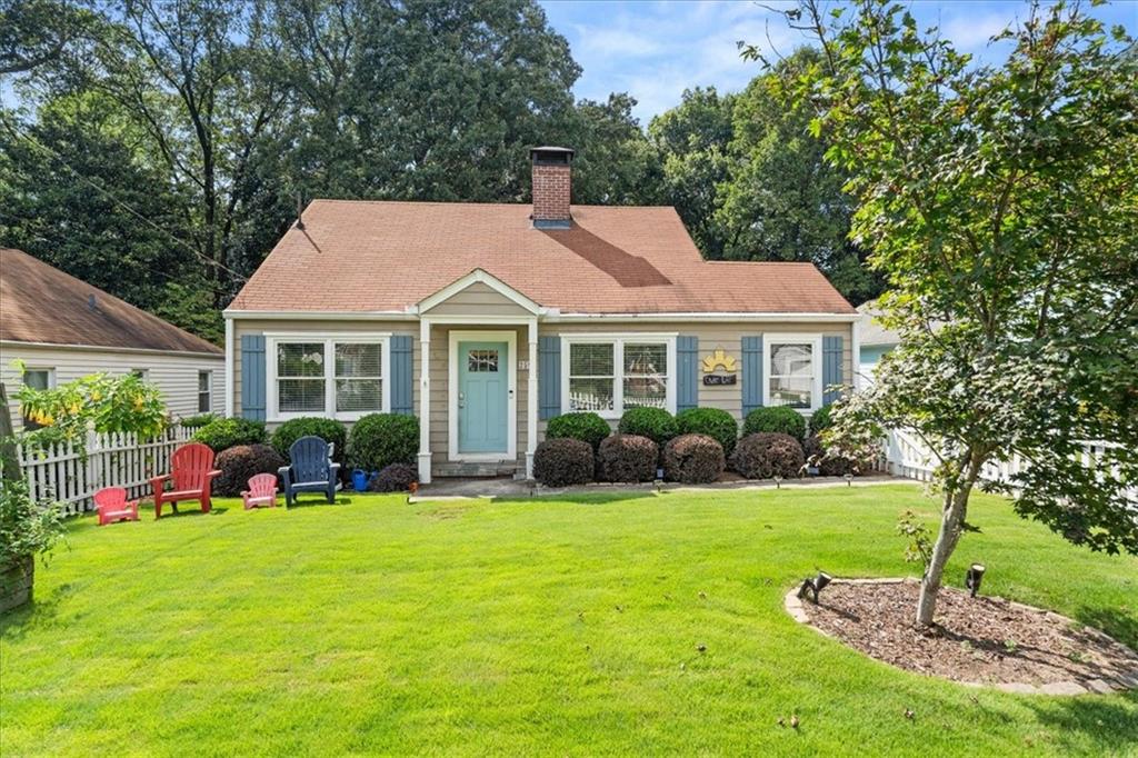Located a stone’s throw from East Lake Golf Course, this beautifully renovated and lovingly cared-for cottage is one you will not want to miss! Upon entering the home, you are greeted with beautiful hardwood floors throughout and generous sized rooms that are flooded with natural light. This home also features a wood burning fireplace & a separate home office! Entertain with ease in your renovated kitchen with granite countertops, SS appliances, & custom cabinetry. The keeping room is perfect for dining and leads seamlessly out to the grilling patio perfect for dining al fresco! 3 spacious bedrooms, 2 tastefully renovated bathrooms – don’t miss the newly renovated primary bathroom with custom cabinetry, double vanity with quartz countertops, and a spa-like shower! Through the large primary suite, you will find a screened in porch overlooking beautiful flowers and mature landscaping. Relax around the firepit and admire the large & fully fenced backyard. Come be a part of this friendly community in an unbeatable location close to shopping, East Lake Park, Drew Charter School and East Lake Golf Course!