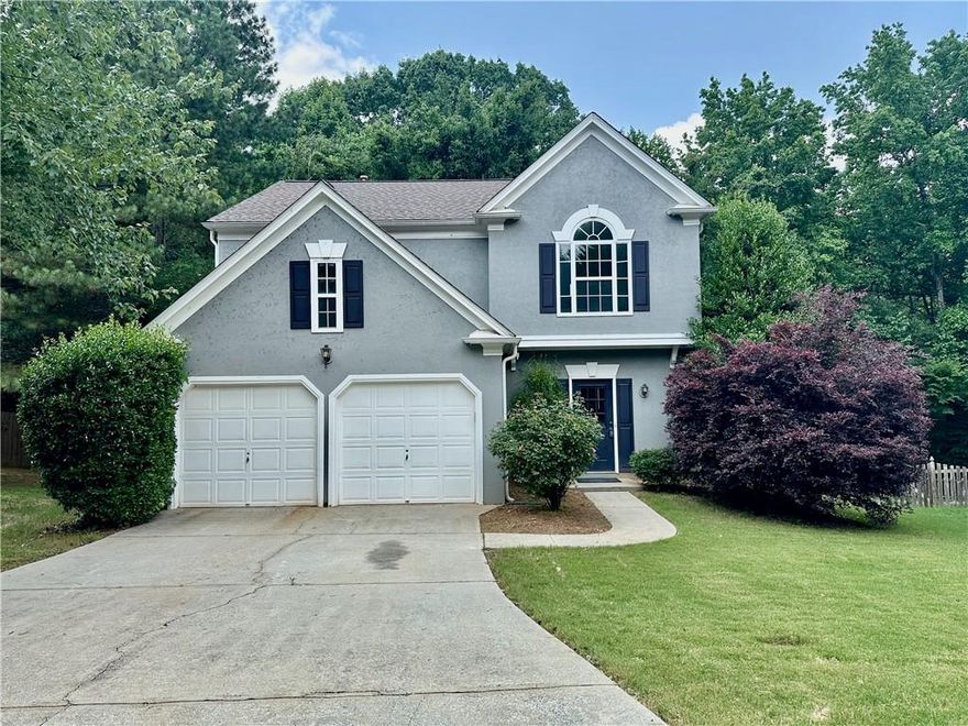 This updated 3 bedroom home in Fairmont will not disappoint!  Located on a small cut-de-sac with one of the larger lots for the neighborhood that looks into the trees.  Recent updates include newer hardwoods floors on the main, smooth ceilings, new kitchen and laundry room LVP flooring, new sliding glass door, new carpet and paint.  Roof, HVAC system, water heater and exterior paint all replaced in the past 4 years.  Homes at this low of a price rarely become available in Cambridge High School district.  Fairmont is an excellent community with a pool, tennis and playground.  Just off Windward Pkwy and Hwy 9, so close to 400 for commuters.  Hurry before this one is gone!