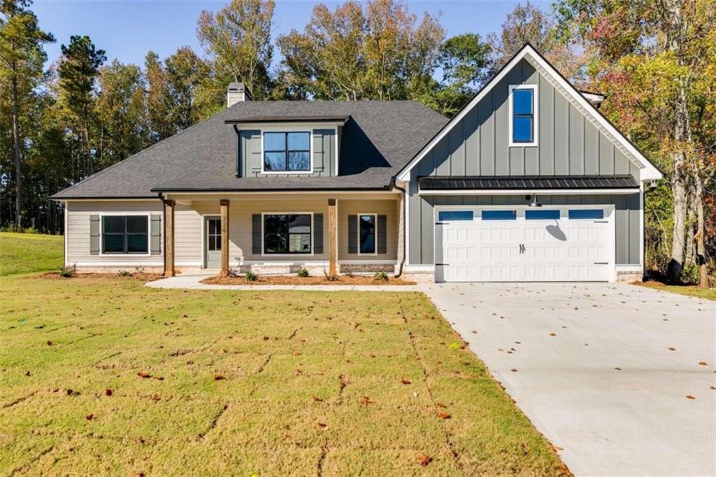 The Battery at Boulder Crest is a lovely boutique neighborhood featuring only 23 1+ acre lots in CARROLL COUNTY! Street lights, sidewalks, underground utilities and Hi Speed FIBER Internet. The ADDISON Plan, located in the cul-de-sac is under construction and will be a phenomenal home. Features include - OWNER'S SUITE on the MAIN LEVEL, along with 2 more bedrooms on MAIN LEVEL, powder room, Open Chef's Kitchen with Upgraded appliance package (cooktop, wall oven, wall microwave, vent hood & dishwasher), Huge central Island, Custom Cabinets, Granite & Quartz Countertops. Elegant dining room with coffered ceiling and statement wall. Upstairs you'll find another bedroom, full bathroom and HUGE Bonus Room. Front entry garage will have metal roof with beautiful corbels. Covered back patio - Prewired for Security - Loads of Designer Upgrades! NEW HOME WARRANTY!