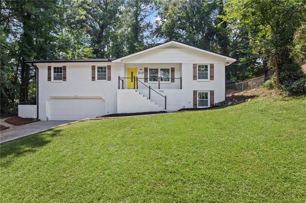 Welcome to this stunning, fully renovated 4-sided brick home in a quiet Decatur neighborhood with no HOA and no rental restrictions—perfect for homeowners and investors alike. This move-in-ready property offers complete peace of mind with all new windows, doors, roof, HVAC, water heater, plumbing, and electrical systems. Inside, you’ll find gleaming hardwood floors throughout the main level, an open-concept kitchen with upgraded finishes, new appliances, and beautifully designed bathrooms.
The home features 4 spacious bedrooms and 3 full bathrooms, including a luxurious second primary suite in the fully finished basement. This retreat boasts a massive walk-in closet and spa-inspired bathroom with a freestanding tub and shower combo, double vanity, and high-end tile work. The basement also includes a mud room, wet bar, kitchenette, laundry area, and durable new LVP flooring—ideal for guests, in-laws, or rental income potential.
Enjoy outdoor living in the huge, flat backyard with plenty of space for entertaining, gardening, or play. A 2-car garage adds convenience and storage. With modern updates throughout and a truly maintenance-free lifestyle, this property is a rare find that combines comfort, function, and investment potential.