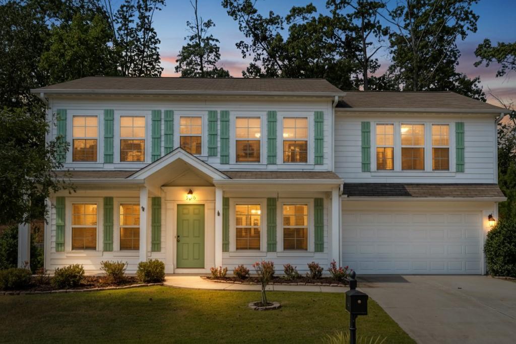 Beautifully maintained two-story home located in the highly sought-after Towne Mill community offering amenities including 2 tennis courts, 6 pickleball courts, a swimming pool with a water slide, splash pad, playground, baseball field, full basketball court, and soccer field.
Step onto the inviting front porch and into a thoughtfully designed main level featuring a formal dining room, private office, and a spacious great room with built-ins and a cozy fireplace. Kitchen boasts stainless steel appliances, granite countertops, a walk-in pantry, and an open view to the great room.
Upstairs, the massive primary suite offers a luxury bath with dual vanities, soaking tub, separate shower, and a spacious walk-in closet. A versatile landing area, three additional bedrooms, and a full bath complete the upper level. Enjoy the outdoors in your spacious, private backyard, ideal for relaxation or gatherings.
This home truly combines comfort, style, and community living. Don’t miss your chance to make it yours!