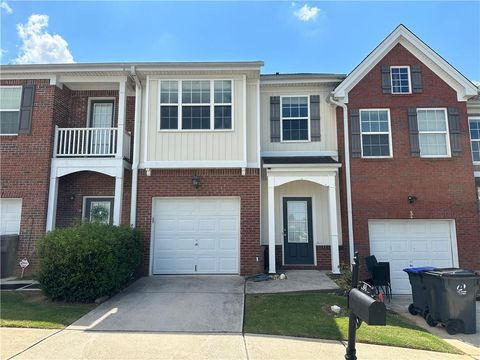 A home in Dawsonville