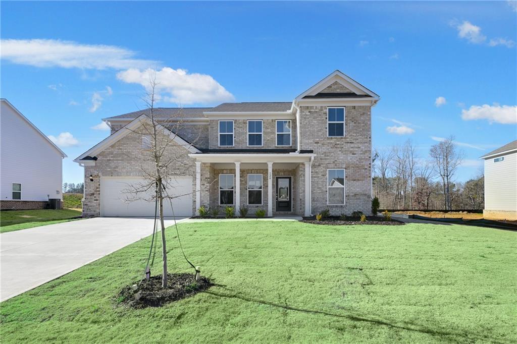 Welcome to Anderson Point Estates! This exceptional new construction home is Move-In Ready and located in a highly desirable neighborhood near Lake Dow and Downtown McDonough Square. Designed with a spacious open-concept layout, the Frazier floorplan boasts a gourmet kitchen with an oversized island and luxury finishes, a cozy fireplace, and a generously sized owner’s retreat. Additional features include Jack-and-Jill bedrooms with ample closet space and multiple living areas, including a family room and a loft. The main level offers a bedroom with a full bath, an oversized study, open railing, and hardwood flooring throughout, providing both style and functionality. Conveniently situated just minutes from Downtown McDonough Square, Anderson Point offers easy access to premier recreational destinations such as the Georgia National Country Club and Golf Course, Tanger Outlets, Jackson Lake, Heritage Park, and more. Within the community, residents enjoy exclusive amenities, including a pool and cabana area, playground, and walking trail.
