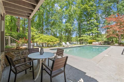 A home in Sandy Springs