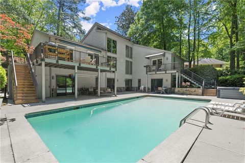 A home in Sandy Springs