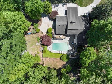 A home in Sandy Springs