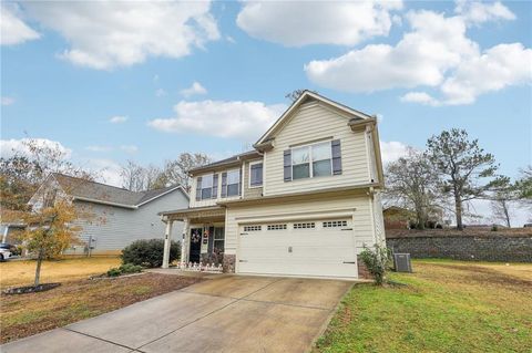 A home in Dawsonville