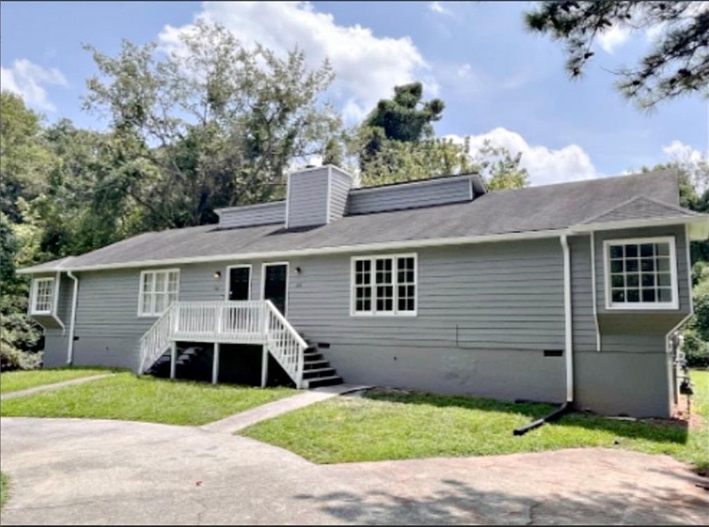 Rare Turnkey Duplex Just Minutes From Historic Marietta Square.
Each side of this fully renovated duplex is tenant-occupied and features 2 bedrooms and 2 full bathrooms, living room with vaulted ceiling and decorative fireplace, updated kitchen with granite countertops and stainless steel appliances, LVP flooring throughout, washer/dryer connections, tankless water heater, and a private back deck with steps down to a huge fenced-in backyard. The property has been freshly painted inside and out, and sits on nearly an acre of land just 3 miles from the many shops, restaurants, and attractions at the Marietta Square.
This versatile duplex is perfect for a first-time investor, a seasoned investor looking to grow an already successful portfolio, or a house hacker looking to occupy one side while renting out the other to offset the mortgage and expenses.
The full list of updates to the property are detailed in the documents section. Turnkey investment opportunities this close to the Square are rarely available - don't miss it.