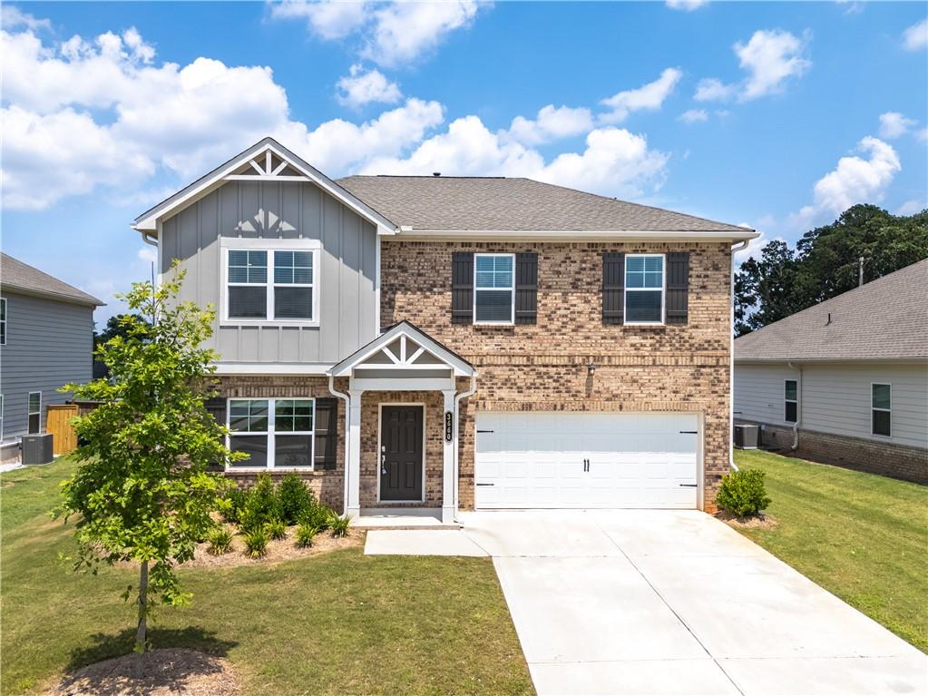 Welcome to this beautifully maintained 3-year-old home in the sought-after Watson Farms community! Featuring 4 spacious bedrooms, 2.5 baths, and a bright, open-concept layout — this home offers style, space, and flexibility for today’s lifestyle. The main level includes a large family room, modern kitchen with stainless steel appliances, and a generous dining area. Upstairs, you'll find all four bedrooms plus a spacious loft, perfect for a media room, home office, or play area. The oversized primary suite includes a walk-in closet and an en-suite bath with a tiled walk-in shower and double vanities — no tub, just modern functionality. The fully fenced backyard provides privacy and space for outdoor enjoyment. Conveniently located near schools, shopping, and major roadways. Don’t miss this move-in-ready gem in a growing community — schedule your showing today! CREDIT REQUIREMENTS. A 620+credit score required, no exceptions. We do not accept applicants with any type of foreclosure, bankruptcy, charge-off, eviction (even if withdrawn), open collection, recent late payment or a criminal record. We will pull credit on all applicants and these baseline requirements would apply to all applicants on the lease. In addition to these requirements, we will also verify your past 2 years rental history with your previous landlord. INCOME REQUIREMENTS: You will ask you to verify your income via a paystub, W2, Bank Statement or other form of documentation. We require a total income of 3x the rental rate. 200 non-refundable pet cleaning fee per pet. Monthly fee per pet: $25 ( 25lb), $50 (25-50lb), or $75 ( 50lb). Tenants are responsible for all lawn care and utilities. Renter's insurance is required.