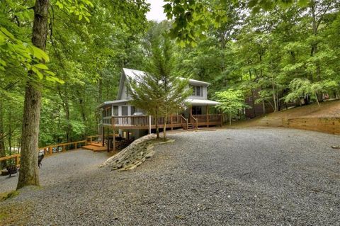 A home in Ellijay