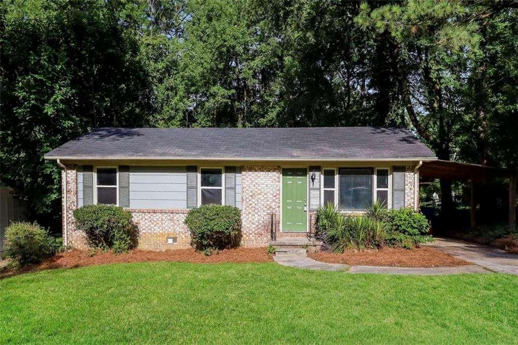 This cute 3-bedroom 2-bath ranch features hardwood floors throughout the living room and dining area. The home includes an updated kitchen with appliances and a breakfast area. The exterior features a carport with a side entrance to the kitchen and a nice backyard for outdoor enjoyment. Come make this yours!