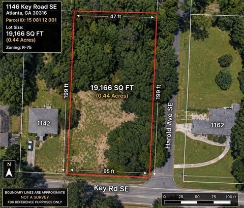 Vacant Land For Sale - 1146 Key Road<br/> Atlanta, GA 30316