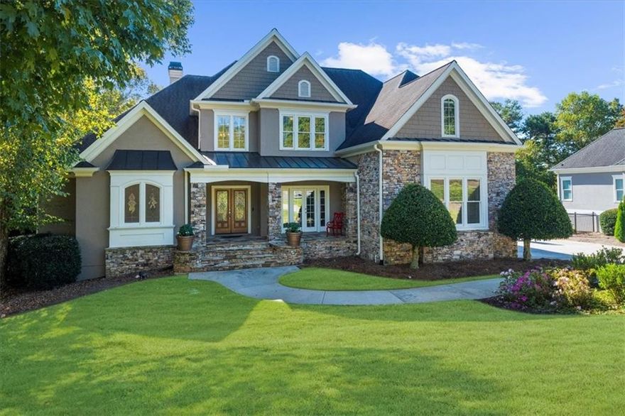 NEW PRICE AMAZING VALUE, DON"T MISS THIS OPPORTUNITY in Laurel Springs! Designer’s Own Masterpiece — Fully Remodeled and Impeccably Curated
Located in the center of the neighborhood close to the golf gate, this home is truly one of the most custom-designed homes in Laurel Springs, this residence reflects unparalleled attention to detail and sophisticated craftsmanship at every turn. From the specially formulated wood stain on the floors to the expansive covered porch and resort-style pool, every inch of this home has been thoughtfully and professionally curated.
Step inside and you’ll immediately notice the exceptional finishes and refined aesthetic that define this designer’s personal home. The exquisite kitchen is a showcase of form and function, featuring custom cabinetry, built-in Miele appliances, marble and soapstone surfaces from Marmi Stone, Robert A.M. Stern architectural tile, Hudson Valley lighting, and individually zoned illumination throughout. Hidden details abound — a pantry seamlessly integrated into the cabinetry, filtered water at both sinks, and a microwave that doubles as a full electric oven.
Each of the home’s bathrooms has been fully renovated — including four en-suite baths, a full hallway bath in the terrace level, and a stylish powder room for guests, ensuring the primary suite remains a private retreat.
The outdoor living area is equally impressive, with a stunning custom-covered porch — complete with a designer rug and glass rails — overlooking the sparkling saltwater pool and the 7th Fairway of the Laurel Springs Golf Course. Doors from the living room and kitchen open directly to this space, creating an effortless flow for indoor-outdoor entertaining.
Additional highlights include Schumacher window treatments and wall coverings, custom natural woven shades, and a serene location on a quiet cul-de-sac street adjacent to the neighborhood’s green space and play area.
Remodeled by the designer-owner with no detail overlooked, this home is a breathtaking statement of luxury, style, and comfort inside the premier gated, guarded neighborhood of Laurel Springs with top ranked Forsyth County schools.