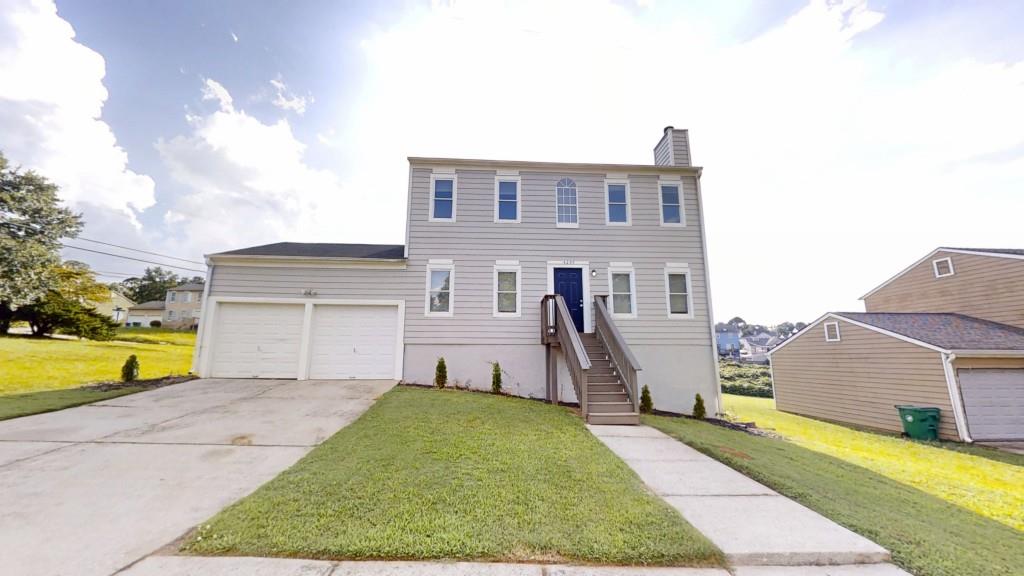 This beautifully updated 3-bedroom, 2.5-bath home in the quiet Linecrest community offers a perfect blend of comfort, style, and space. The main floor features elegant luxury tile throughout, while fresh carpet upstairs, and new paint throughout give the home a bright, move-in-ready feel. The kitchen is a standout with white cabinetry, granite countertops, and stainless steel appliances ideal for both everyday living and entertaining. Relax by the cozy fireplace in the family room or unwind on the rear deck overlooking a very large backyard perfect for play, pets, or future outdoor projects. The finished basement includes durable LVP flooring and a spacious bonus/media room, plus plenty of storage to keep things organized. Located near Cedar Grove schools, local parks, and shopping, this home offers the perfect balance of peaceful living and everyday convenience. Don't miss your chance to own this versatile and inviting property!