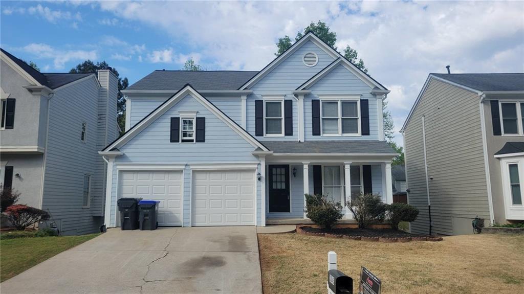 Beautifully homes with 3 Bedrooms/2.5 Baths! All new SS appliances, New LVP flooring throughout. New deck, New exterior doors, New plumbing fixtures, New light fixtures inside & outside. New countertop and backsplash. New outlets & switches throughout. New mini blinds. New door hardware throughout. Exterior & Interior paint last year. Gourmet kitchen features abundant white cabinetry, granite counters and tile backsplash. Large master suite with vaulted ceilings, double sink, soaking tub, and huge walk-in closet. Open floor plan as the living room opens into the dining room. Private front and back entry. Private Fenced backyard. A daylight unfinished basement space. 2 car garage. Home is conveniently located just 5 minutes to I-85 & Hwy 316.