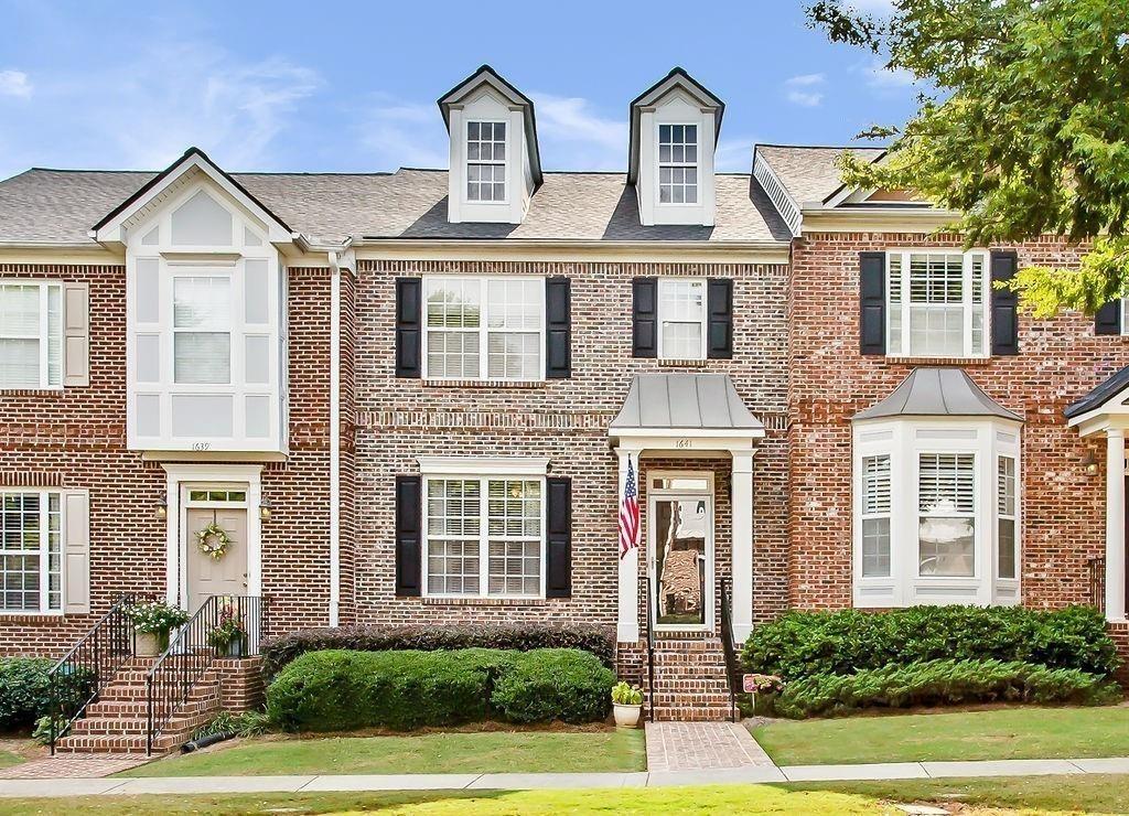 Great opportunity to buy in Kennesaw Battle with fantastic interest rate if you use seller's preferred lender! This home is located in a quiet community with easy access to Kennesaw Mountain Battlefield Park and all of its walking trails. Noonday Creek pathway is just across the street! The gated neighborhood offers safe space for families, beautifully maintained grounds, neighborhood pool with security access, and streetlights and sidewalks for added comfort for neighborhood strolls through the quiet streets. This beautiful 3 bedroom, 3.5 bath home maximizes all of its space. Master and 2 accessory bedrooms upstairs, and the very large flex room with full bath and closet on the lower level with direct access to the oversized garage. This is one of the few models with the oversized kitchen, large kitchen island with breakfast bar seating. The large family room boasts a brick fireplace 9+ high ceilings, large bright windows, ceiling fan and entry way storage closet. The expansive deck off the kitchen is a Trex deck in very good condition. Plenty of room to entertain on those beautiful summer nights! Master bedroom has ensuite bath with soaking tub/shower combo, vanity, and lots of natural light. This home has neutral paint, carpet is 5 years old and in good shape, and the driveway will fit oversized vehicles. HOA includes exterior landscaping, pressure washing, pest control, pool maintenance, master homeowners' policy, reserve fund. Get ready to come home, put those feet up and enjoy all the beauty this area has to offer! Quick access to I-75 at Barrett Parkway, KSU, Town Center Mall, TONS of shopping, restaurants, downtown Kennesaw and the Marietta Square are all just minutes away!