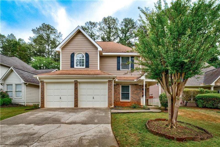 This exceptional home is located in a fantastic Alpharetta neighborhood, conveniently close to Avalon. It features a delightful traditional design and has recently received a fresh coat of paint. With 3 bedrooms and a full-sized bonus room, including a master-on-main, this home offers plenty of space. The open floor plan creates a welcoming atmosphere throughout. The property has undergone desirable upgrades, including stainless steel appliances, white kitchen cabinets, granite countertops, and engineered hardwood floors that extend throughout the home. Outside, you'll find a large patio situated within a private backyard, perfect for outdoor relaxation. Additionally, the home is within walking distance to the community's swimming pool and tennis courts. It is also surrounded by top-grade schools and enjoys easy access to North Point Mall, Avalon, and GA 400.
