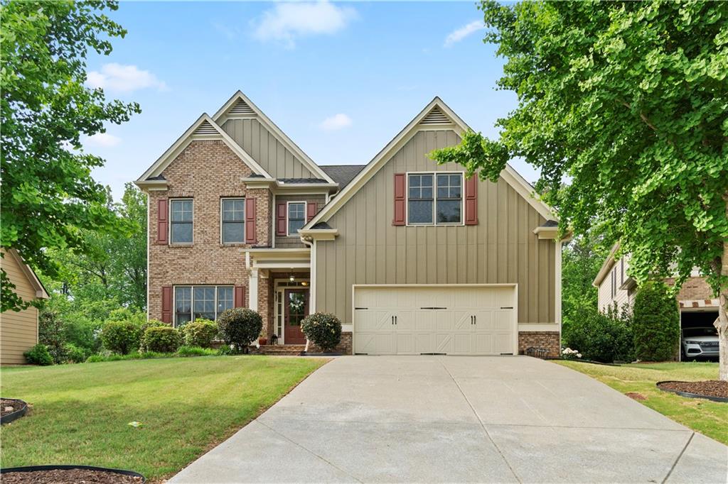 Welcome to 8275 Majors Ridge Way, where location, space, and style come together in perfect harmony! NORTH FACING on a quiet cul-de-sac in a prime Cumming location, this stunning home is within walking distance to top-rated schools, making it a dream for those seeking both convenience and comfort.
Step inside to a foyer that flows effortlessly into the dining room, ideal for hosting gatherings. Gorgeous hardwood floors lead you into a bright, expansive open-concept living space featuring a freshly painted interior, sunroom views, and a large living area perfect for cozy nights in or entertaining. The heart of the home is the oversized kitchen, complete with new stainless steel appliances, a butler’s pantry, eat-in area, and walk-in pantry—a culinary dream! The main level also includes a full bedroom and bathroom, perfect for guests or multi-generational living. THE SIZE OF THIS HOME IS INCREDIBLE
Upstairs, you’ll find FOUR OVERSIZED bedrooms, including a spacious primary suite with a dual vanities, separate tub and shower, and a massive walk-in closet. A Jack-and-Jill bathroom connects two of the secondary bedrooms, and another private en-suite is located in the fourth bedroom. Every room offers plenty of closet space, and the upstairs spacious laundry room with sink is the cherry on top.
But wait—there’s more! The FULLY FINISHED DAYLIGHT BASEMENT is an entertainer’s paradise featuring a large rec room with a bar, a movie room, a full bathroom, a flex space for an office, gym, or guest suite, and plenty of storage. Step outside to your screened-in porch and enjoy your private backyard oasis.
Option for fully furnished executive home at $5000/month