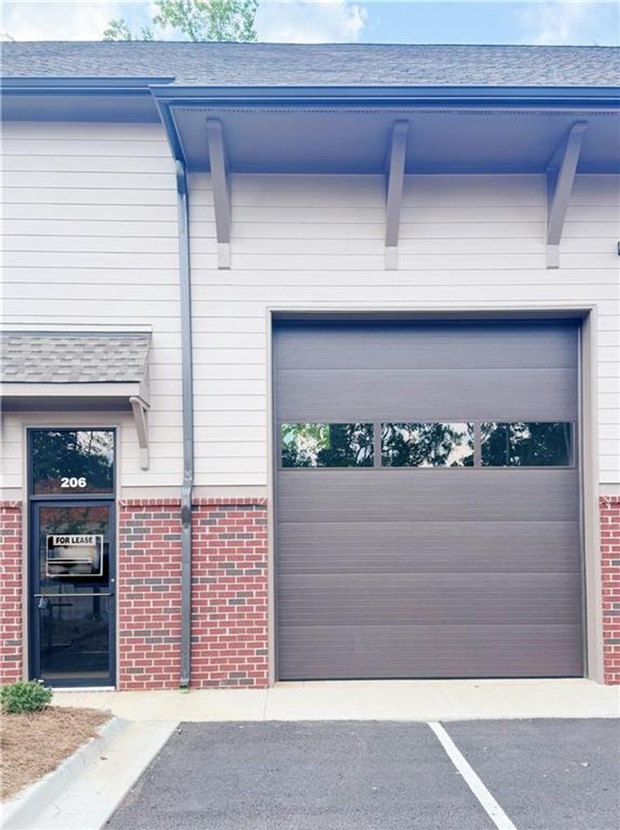 Welcome to your perfect industrial workspace in the heart of Forsyth County! This newly constructed small-
bay warehouse condo offers the ideal solution for light industrial, personal, or hobby use.
The unit features 20-foot clear ceilings, an oversized 12' x 14' insulated overhead door, and fully insulated walls
and ceilings for energy efficiency. Inside, you’ll find central HVAC, an ADA-compliant half bath with a
tankless water heater, high bay LED lighting, and convenient upgrades such as drywall finishes, a laundry
sink, interior hose bib, and multiple 110v outlets. With 1,250 square feet, this flexible space is well-suited
for business expansion, premium storage, or shop use. The property includes two assigned parking spaces
plus shared overflow within a professionally managed condominium community with protective covenants.

CONTACT OWNER - INFORMATION LISTED AT THE BOTTOM OF THIS PAGE.