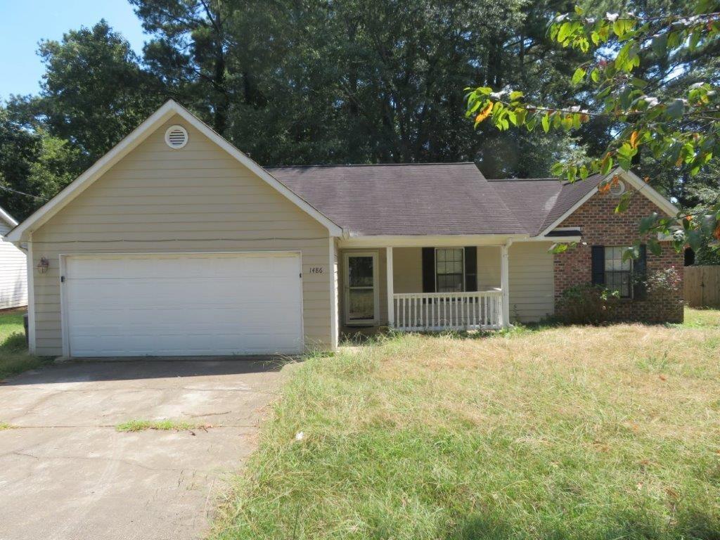 Beautiful ranch home in Tara Pointe subdivision! Covered, rocking chair front porch! Spacious living room with fireplace and vaulted ceiling! Separate dining room with bay window! Large primary bedroom includes private access to rear deck, as well as his & her closets and private bathroom with separate vanities, garden tub, and separate shower! Two spacious secondary bedrooms share another full bathroom! Rear deck and patio off back! A must see! Submit your offer today!