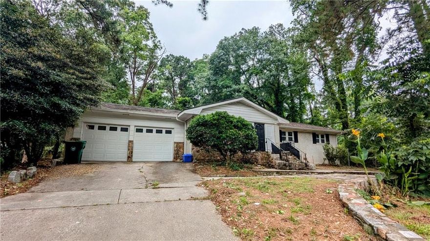 This all brick ranch offers 3 bedrooms, 2 bathrooms, and a functional, open layout. The main living room features large windows and direct access to a private, level backyard, perfect for relaxing or entertaining. The primary suite includes its own bathroom and backyard access. Additional features include a two car garage, no HOA, and a quiet, convenient location. A solid home with great potential, schedule your showing today! Agents: Please read private remarks/look at the offer guidelines in docs before calling, it should answer all questions you have.