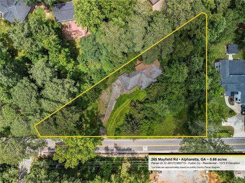 Homes For Sale - 265 Mayfield Road<br/> Alpharetta, GA 30009