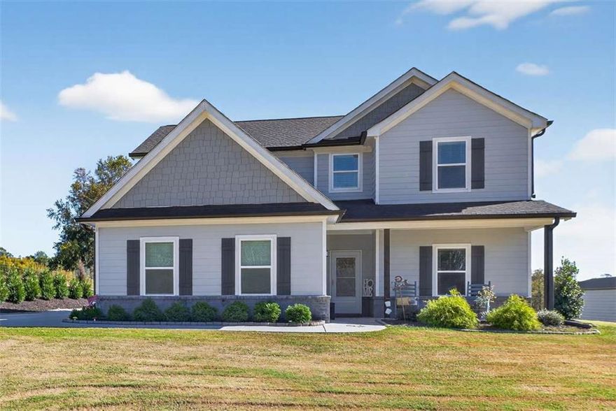 Stunning 4-Bedroom Home in Habersham County over three acres!  Located near Demorest and Clarkesville, this gorgeous property sits on over three acres of land with a tranquil creek at the back. Enjoy convenient access to nearby shopping and amenities.    The open-concept family room features a cozy fireplace and seamlessly connects to the fully equipped kitchen, complete with stainless steel appliances, granite countertops, and a pantry. The main level also includes a spacious master bedroom, boasting an elegant walk-in shower and double vanity.    Upstairs, you'll find a versatile den or multipurpose room, plus three additional bedrooms. For those who love projects or need extra storage, there's a separate 24x36 foot shop with double roll-up doors, partially finished on one side and ideal for a workshop or horse stalls.    Relax on the covered back patio, complete with a fireplace-perfect for watching football games or enjoying the serene surroundings.